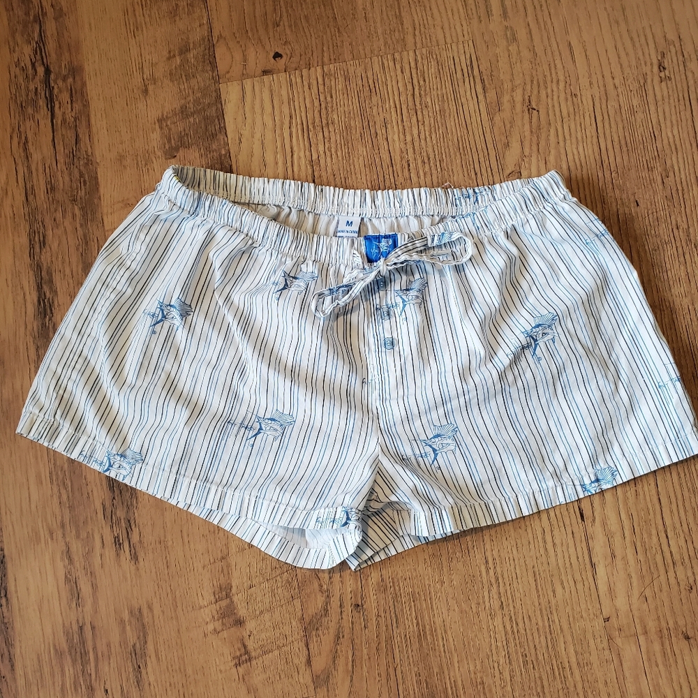 Guy Harvey womens sleep shorts size medium
